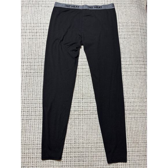 32 Degree Heat Mens M Black Lightweight Stretchy Leggings - Picture 7 of 8